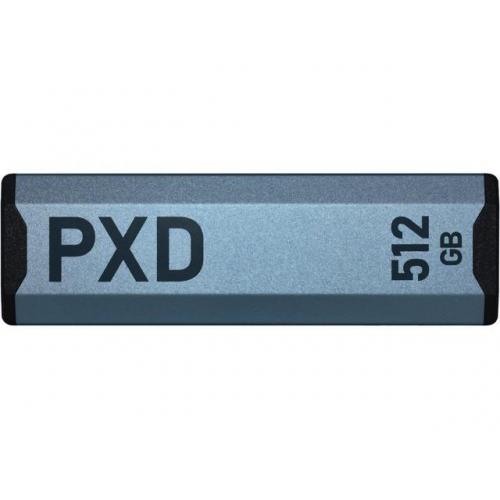 SSD portabil Patriot PXD, 512GB, USB 3.1 Tip C, Grey