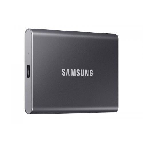 SSD Portabil Samsung T7, 500GB, USB-C 3.2, Gray