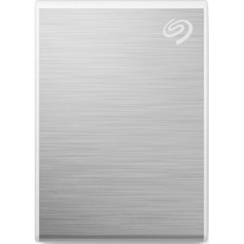 SSD Portabil Seagate One Touch 500GB, USB 3.1 Tip C, Silver