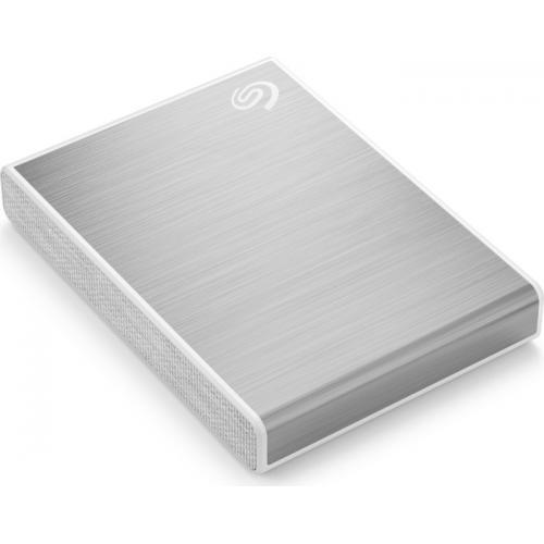 SSD Portabil Seagate One Touch 500GB, USB 3.1 Tip C, Silver