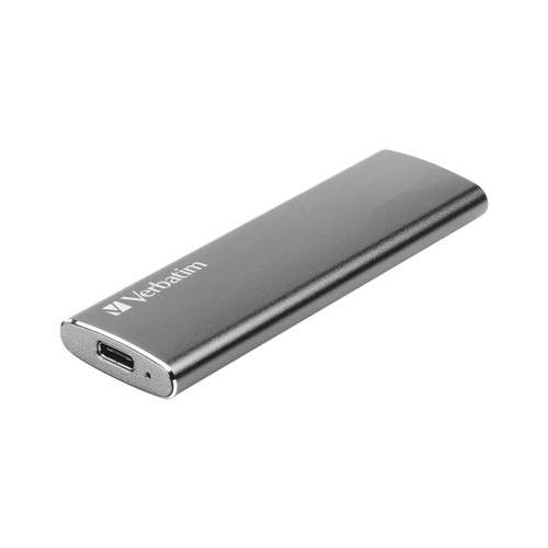 SSD portabil Verbatim Vx500, 120GB, USB 3.1, Silver