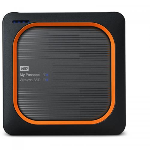 SSD Extern WD My Passport Wireless, 1TB, Negru, USB 3.0