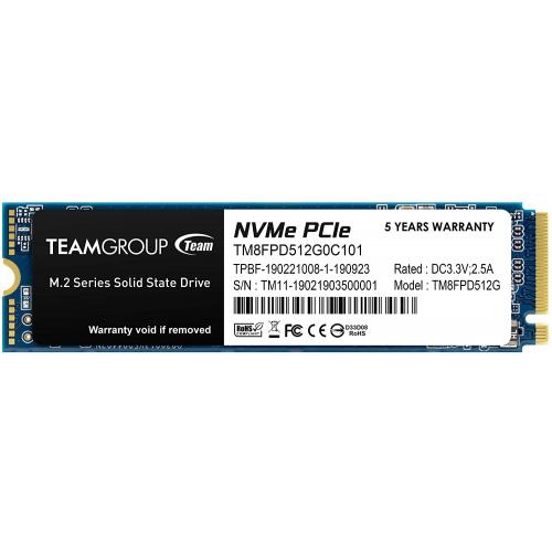 SSD TeamGroup MP33 PRO 1TB, PCIe Gen3 x4, M.2