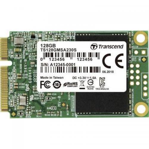 SSD Transcend 230S 128GB, SATA3, mSATA