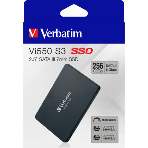SSD Verbatim VI550 S3 256GB, SATA3, 2.5inch