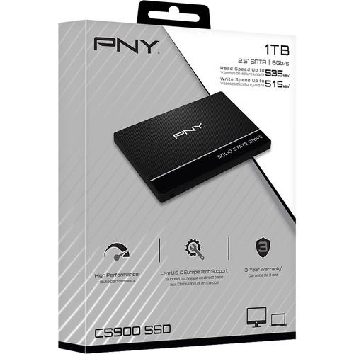 SSD PNY CS900 1TB, SATA3, 2.5inch