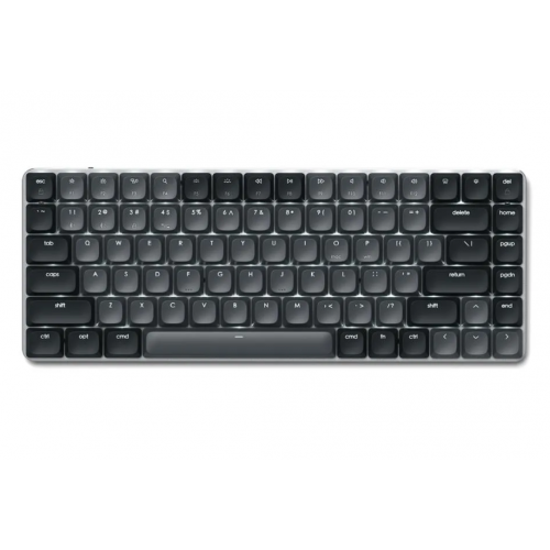 Tastatura Wireless Satechi SM1 Slim, Layout US, USB Wireless/Bluetooth, Dark