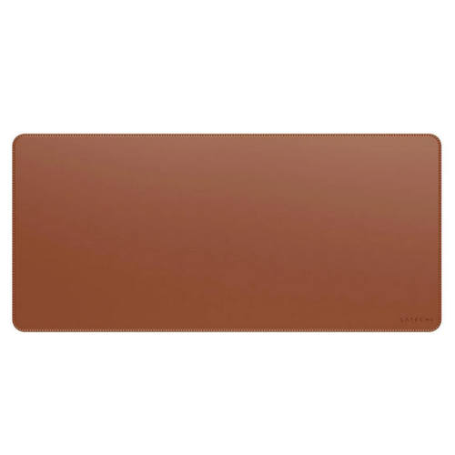 Mouse Pad Satechi Vegan-Leather Premium Desk Mat, Brown