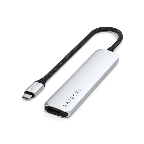 Docking Station Satechi 6-in-1, Silver