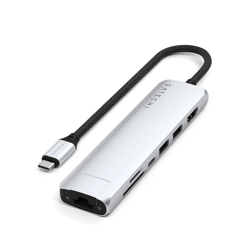 Docking Station Satechi 7-in-1, Silver
