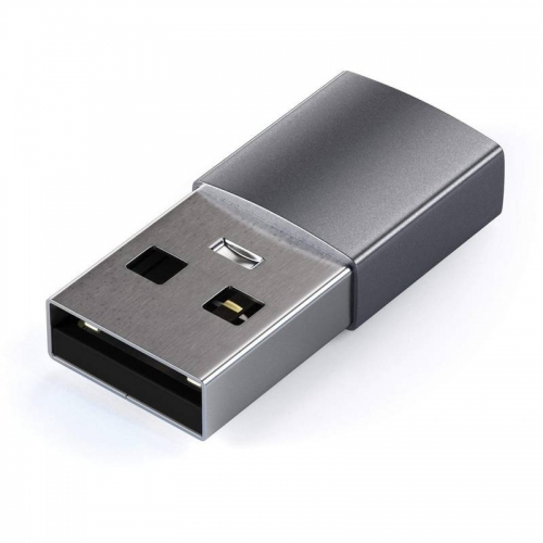 Adaptor Satechi ST-TAUCM, USB male - USB-C female, Gray
