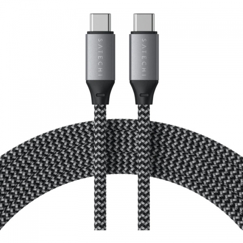 Cablu de date Satechi ST-TCC2MM, USB-C male - USB-C male, 2m, Grey