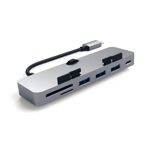 Hub USB Satechi ST-TCIMHM, 3 x USB 3.2 gen 1, 1 x MicroSD/SD, Space Grey