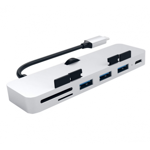 Hub USB Satechi ST-TCIMHM, 3 x USB 3.2 gen 1, 1 x MicroSD/SD, Silver