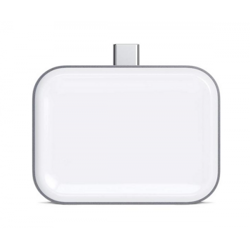 Incarcator Satechi ST-TCWCDM pentru AirPods, USB-C, White