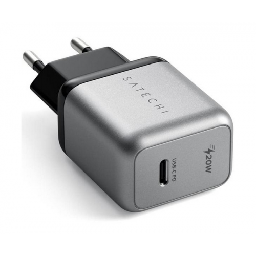 Incarcator retea Satechi ST-UC20WCM-EU, 1 x USB-C, 20W, Space Grey