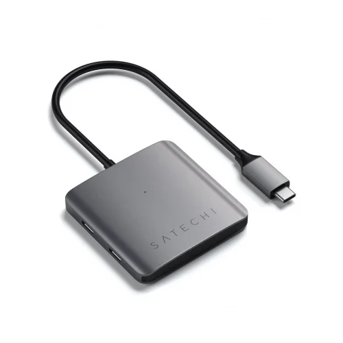Hub USB Satechi ST-UC4PHM, 4 x USB-C, Space Grey