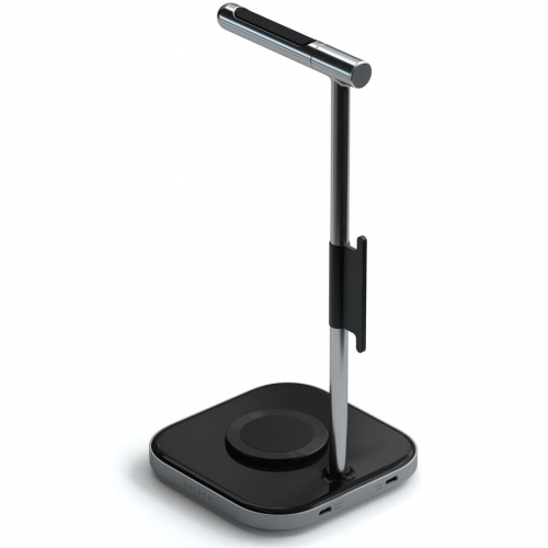 Incarcator Wireless Satechi 2-IN-1 ST-UCHSMCM, Black