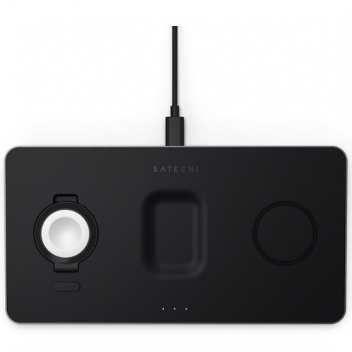 Incarcator Wireless Satechi Trio ST-X3TWCPM, Black