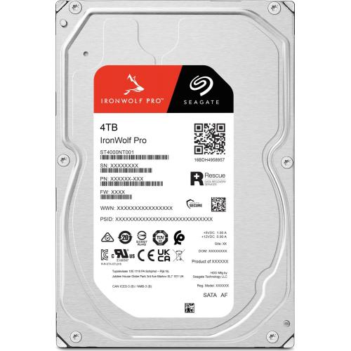 Hard Disk Server Seagate IronWolf PRO 4TB, SATA, 256MB, 3.5inch