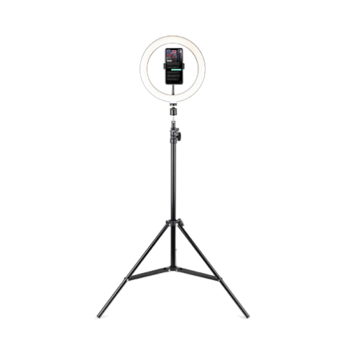 Trepied Havit ST7012 Pro cu ring light, Black