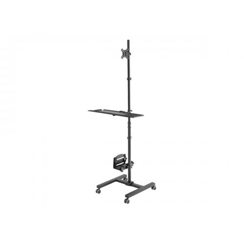 Stand statie de lucru ASSMANN DA-90374, Black