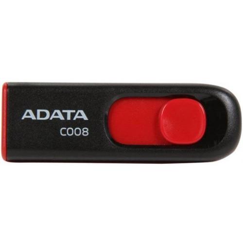 Stick memorie A-Data C008, 32GB, USB 2.0, Black-Red