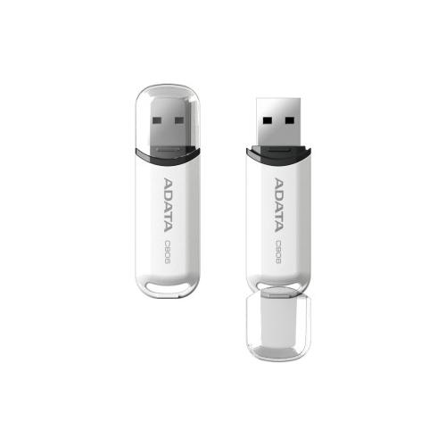 Memorie USB Flash Drive ADATA C906, 16GB, USB 2.0, alb