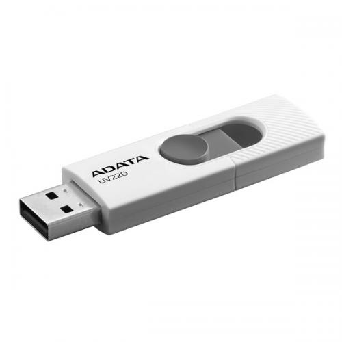 Stick Memorie AData UV220 32GB, USB 2.0, White-Gray