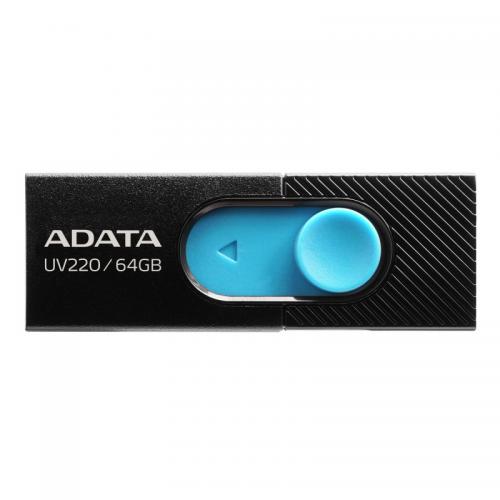 Memorie USB Flash Drive ADATA UV220 64Gb, USB 2.0, negru