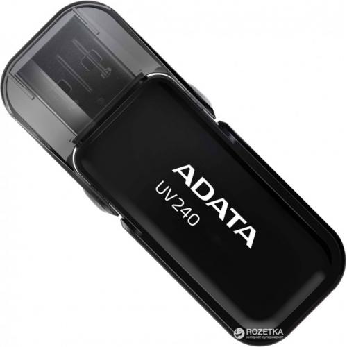 Memorie USB Flash Drive ADATA 16GB, UV240, USB 2.0, Negru