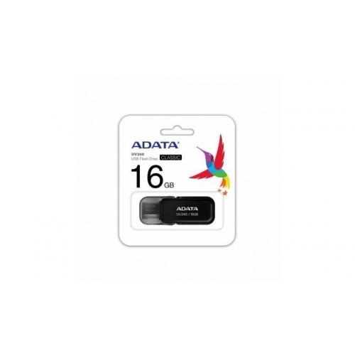 Stick memorie ADATA UV240 16GB, USB 2.0, Black