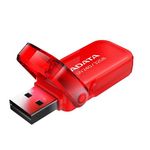 Stick memorie ADATA UV240 32GB, USB 2.0, Red