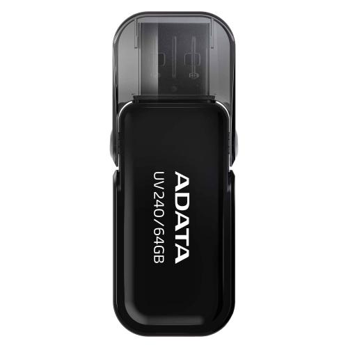 Memorie USB Flash Drive ADATA 64GB, UV240, USB 2.0, Negru