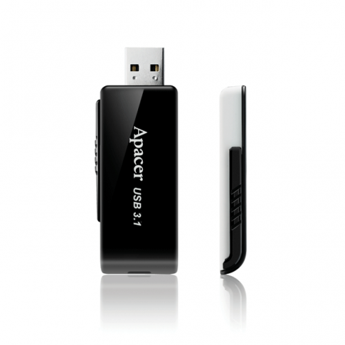 Stick memorie Apacer AH350 32GB, USB 3.0, Black