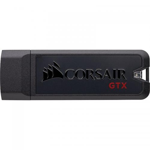 Stick memorie Corsair Voyager GTX 128GB, USB 3.1, Black