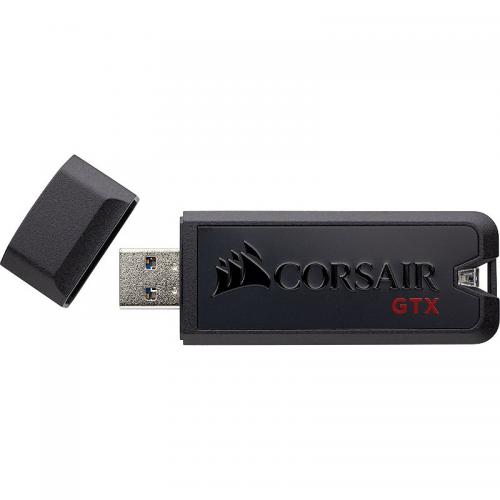 Stick memorie Corsair Voyager GTX 128GB, USB 3.1, Black