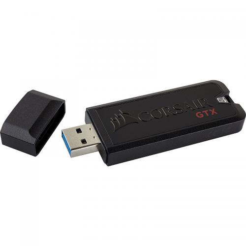 Stick memorie Corsair Voyager GTX 128GB, USB 3.1, Black
