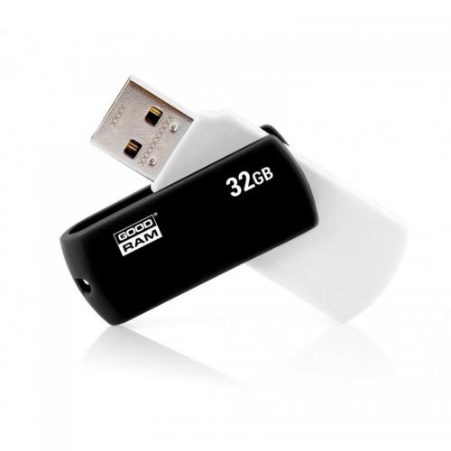 Stick memorie Goodram UCO2, 32GB, USB 2.0, Black-White