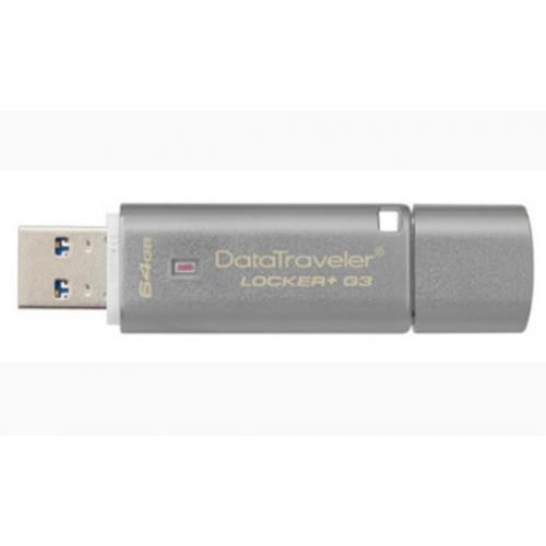 Stick Memorie Kingston DataTraveler Locker+ G3 64GB, USB3.0