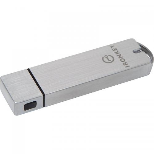 Stick Memorie Kingston IronKey Enterprise S1000 Encrypted 16GB, USB 3.0, Silver