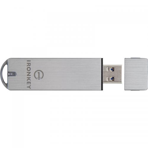 Stick Memorie Kingston IronKey Enterprise S1000 Encrypted 16GB, USB 3.0, Silver