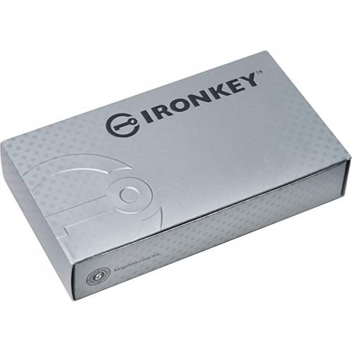 Stick Memorie Kingston IronKey Enterprise S1000 Encrypted 16GB, USB 3.0, Silver