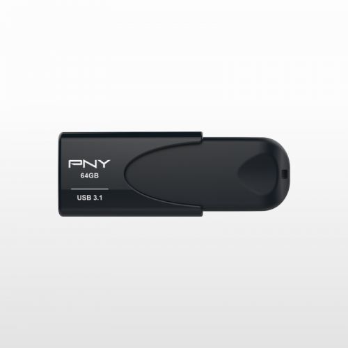 Stick memorie PNY Attaché 4 64GB, USB 3.1, Black