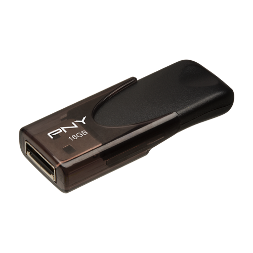Stick memorie PNY Attache 4 16GB, USB 2.0, Black