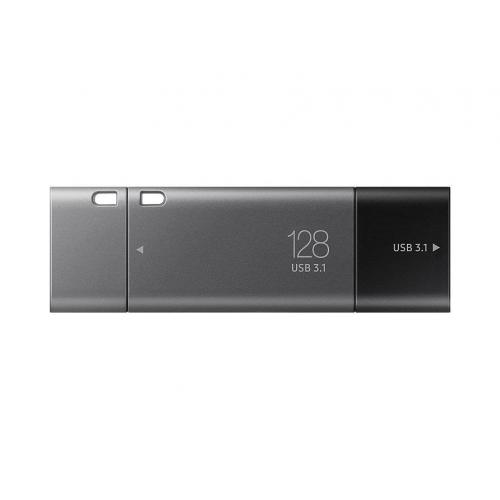 Stick Memorie Samsung DUO Plus 128GB, USB-C/USB 3.1, Black-Grey