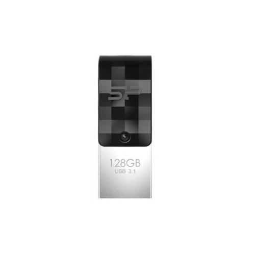 Stick memorie Silicon Power Mobile C31 128GB, USB-C/USB 3.1, Black