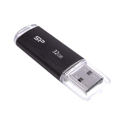 Stick Memorie Silicon Power Ultima U02 32GB, USB2.0, Black