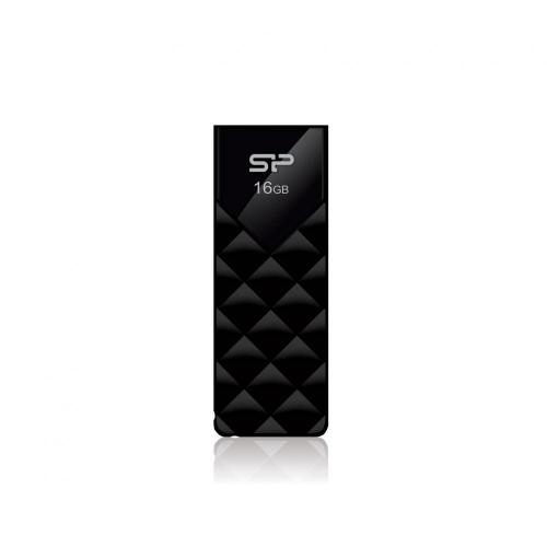 Stick Memorie Silicon Power Ultima U03 16GB, USB 2.0, Black