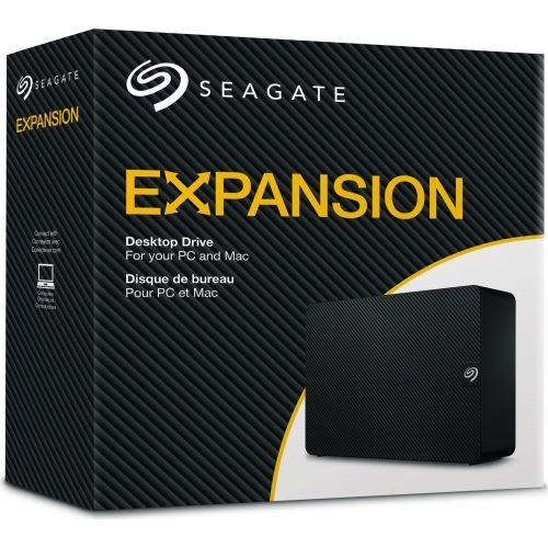 Hard Disk portabil Seagate Expansion + Rescue 20TB, USB 3.0 micro-B, Black